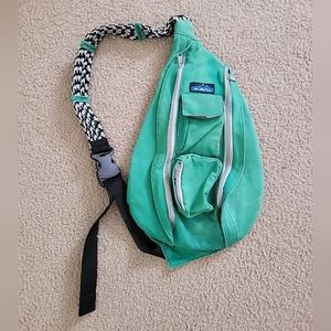 Kavu Rope Sling Bag Green Crossbody Strap